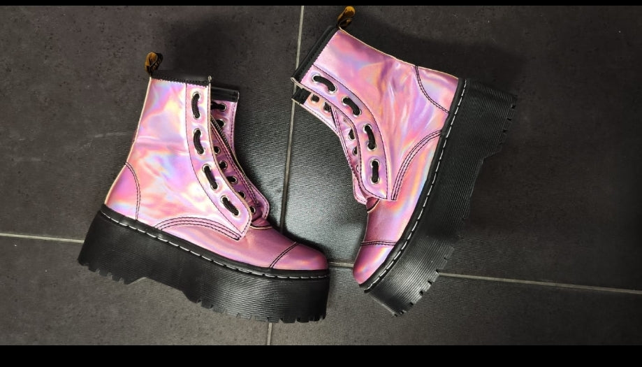 Bottes plateforme barbie